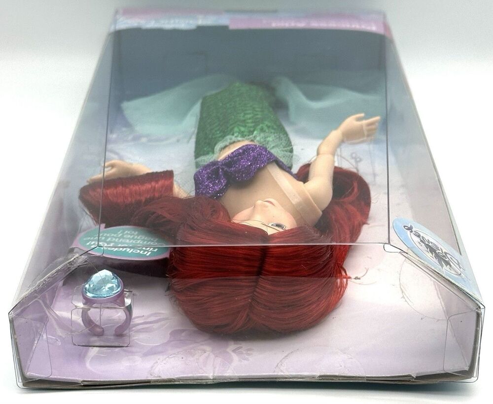 Disney Store Exclusive Princess Ariel 12” Classic Doll w/Ring The Little Mermaid - Picture 5 of 9